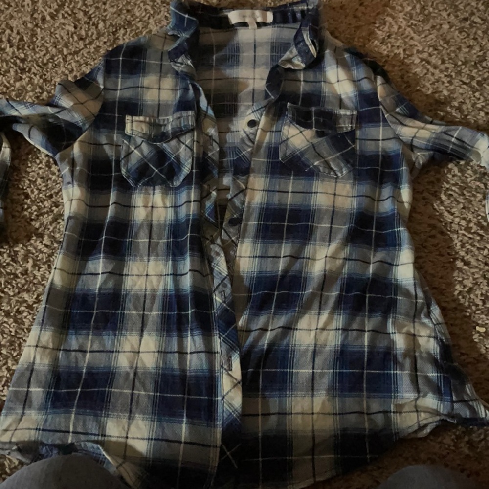 Womens long sleeve flannel